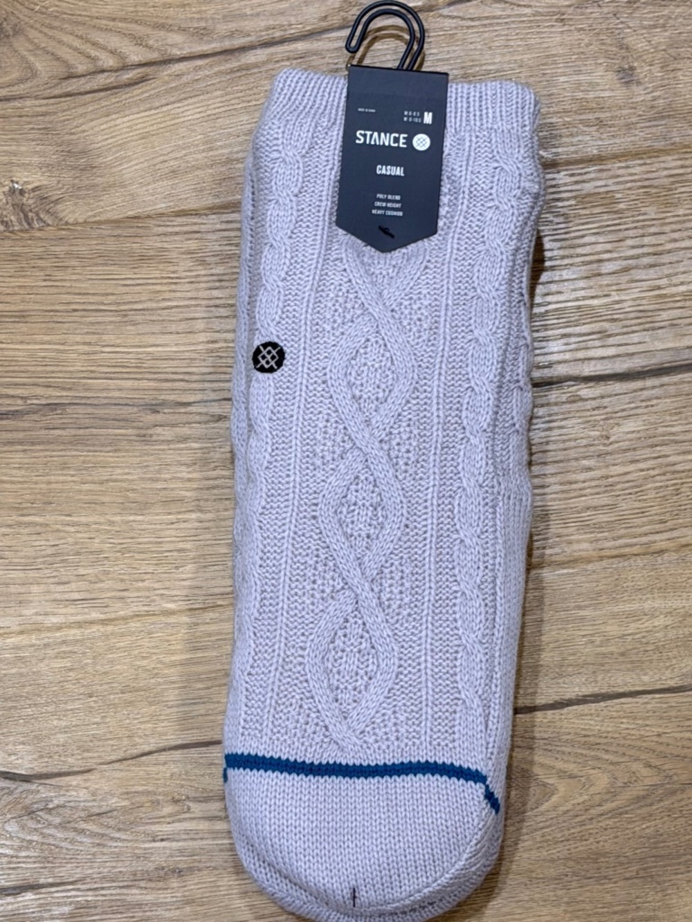 NWT STANCE Kennedy Hybrid Slipper Sock in Lavender Women's Size M